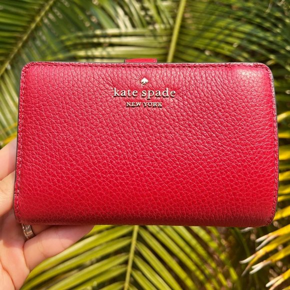 kate spade Handbags - Kate Spade Medium Compact Bifold Wallet Leather